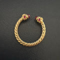 David Yurman 18k Ruby Ring