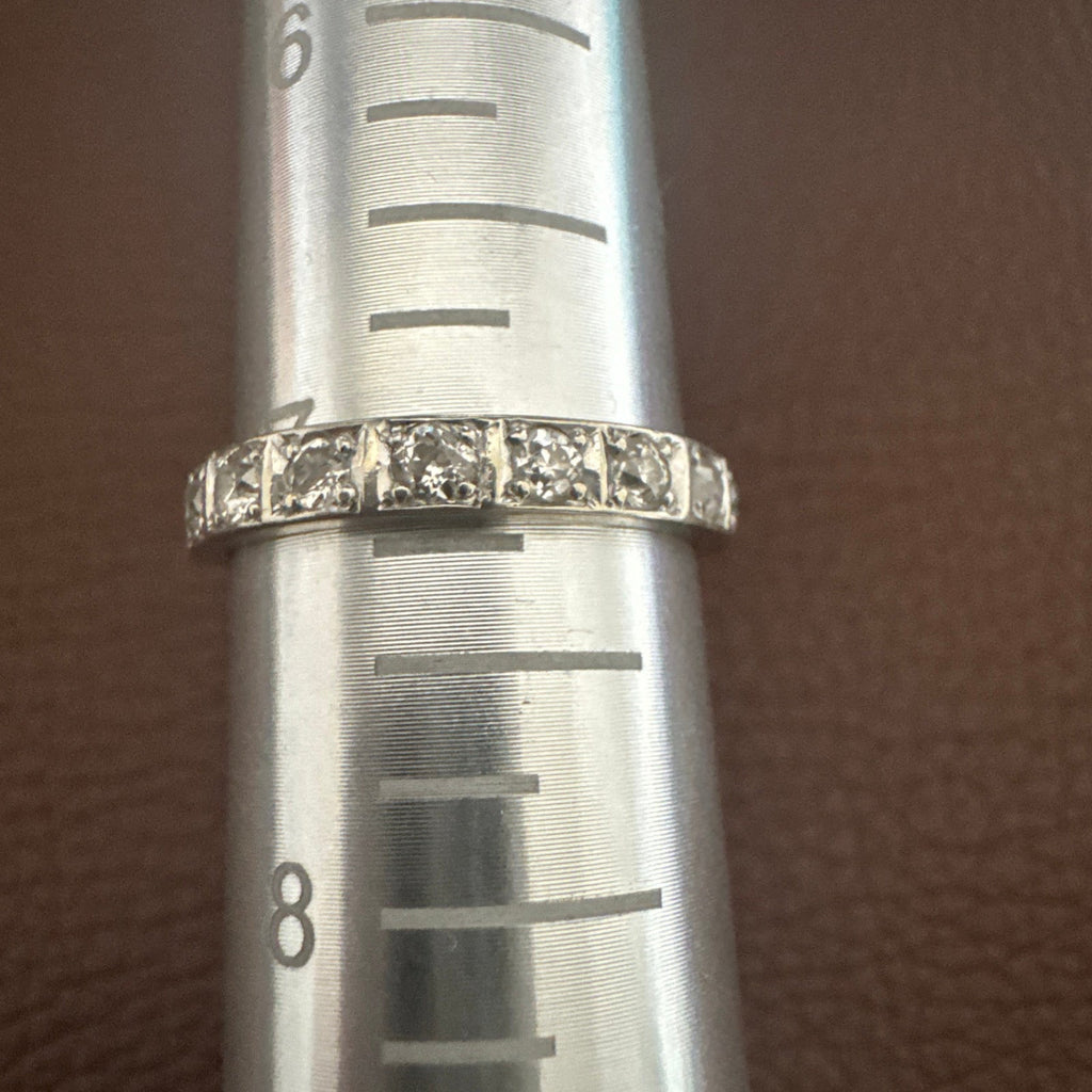Old Diamond Cut 5/6th's Eternity Band 1.5cwt