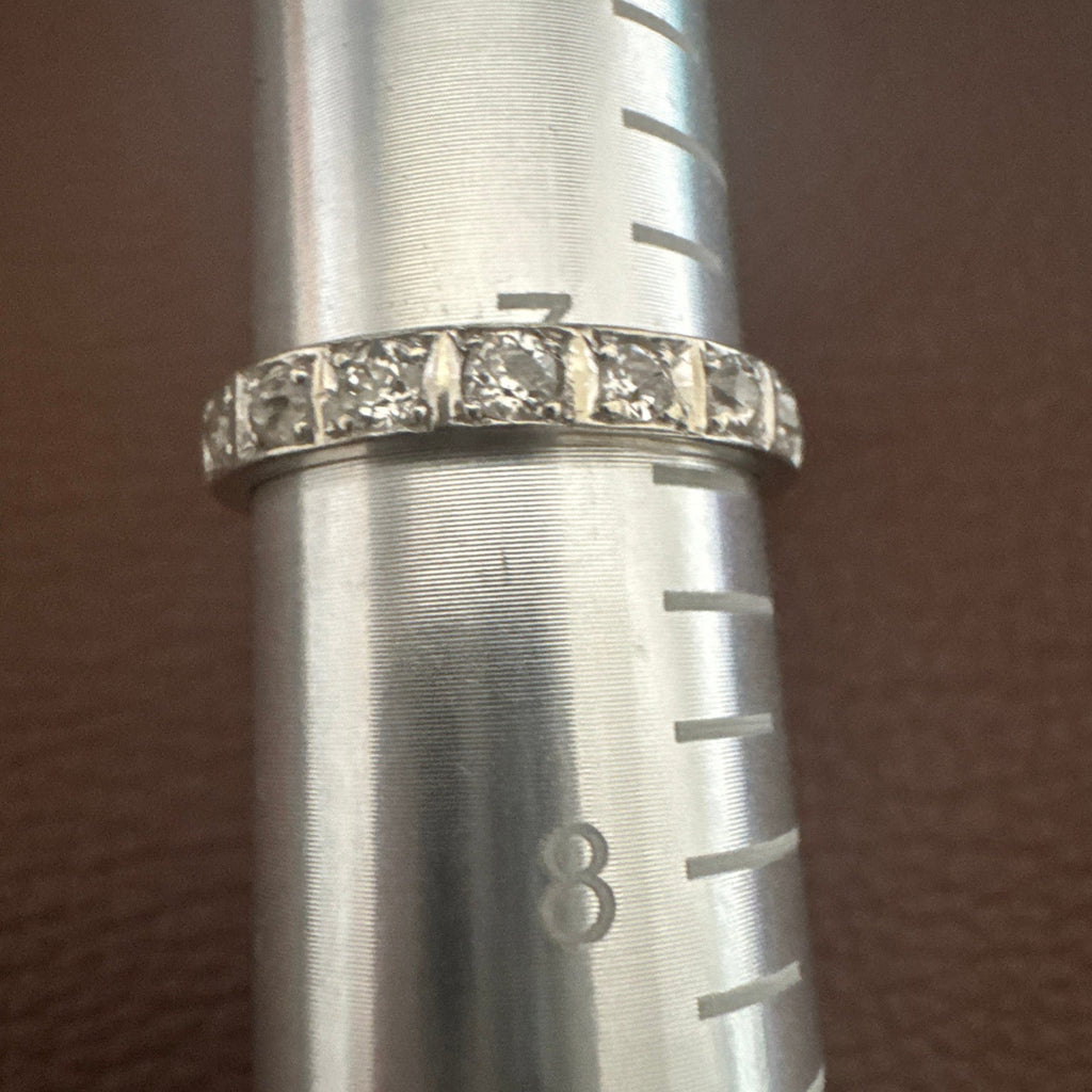 Old Diamond Cut 5/6th's Eternity Band 1.5cwt