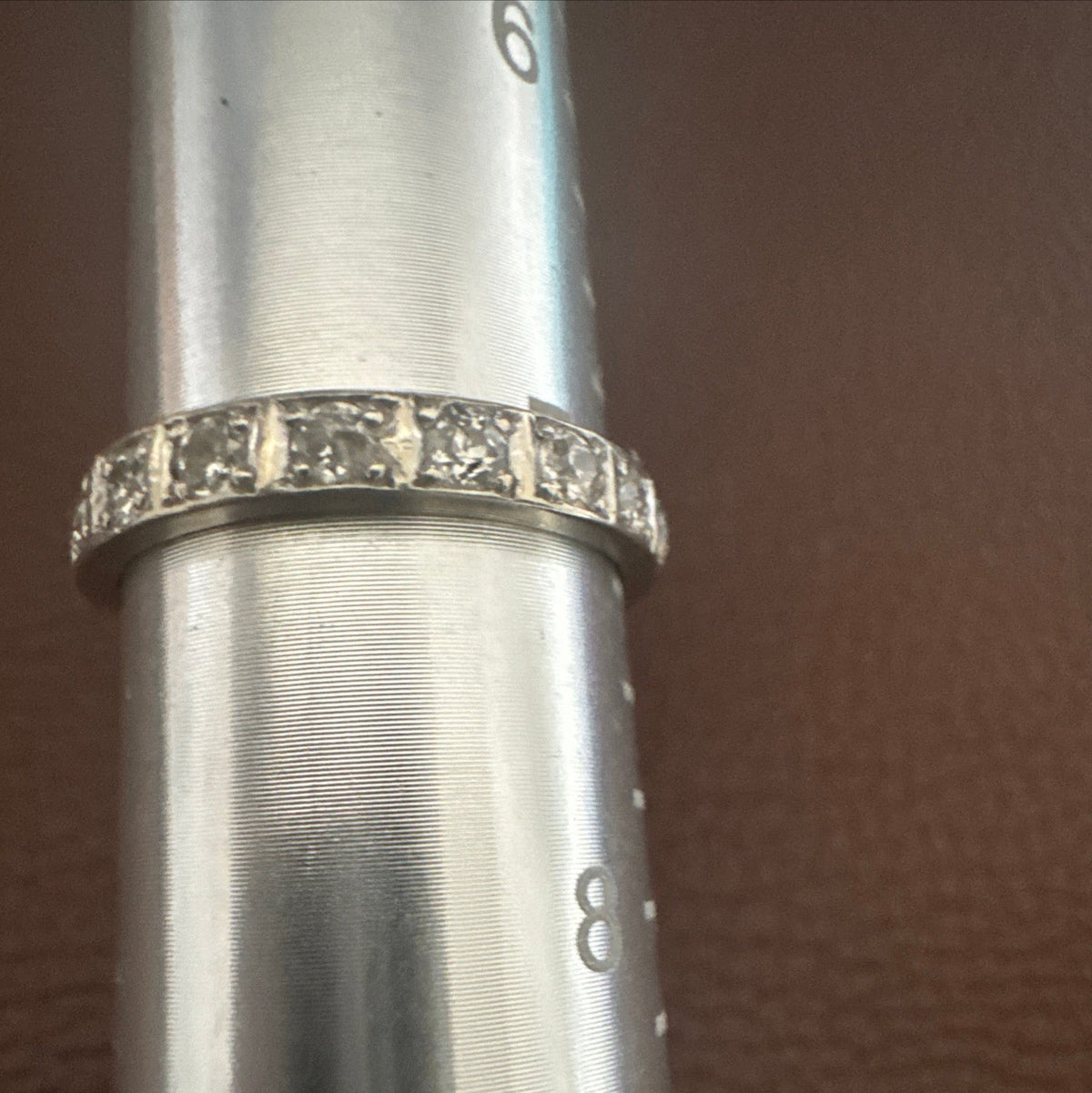 Old Diamond Cut 5/6th's Eternity Band 1.5cwt