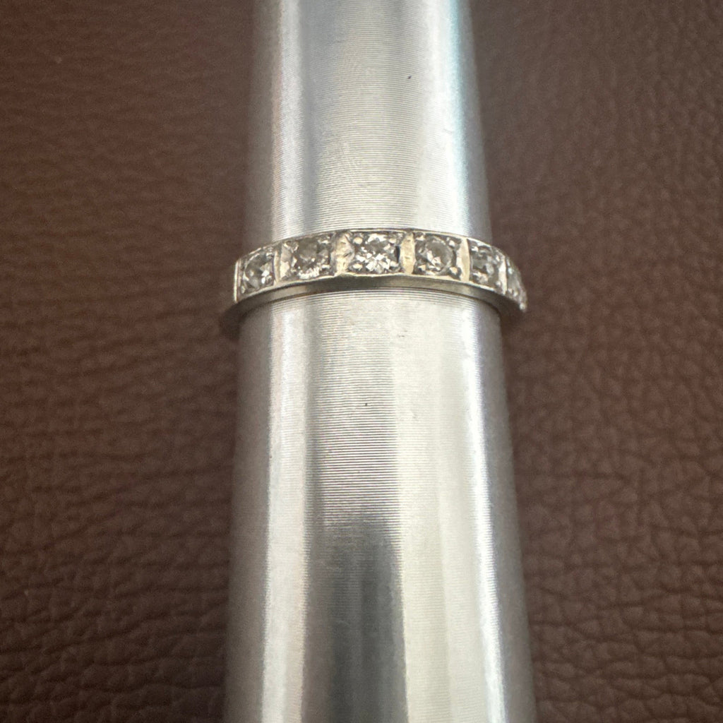 Old Diamond Cut 5/6th's Eternity Band 1.5cwt