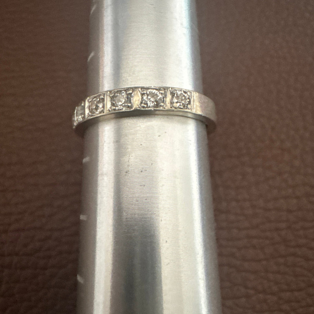 Old Diamond Cut 5/6th's Eternity Band 1.5cwt