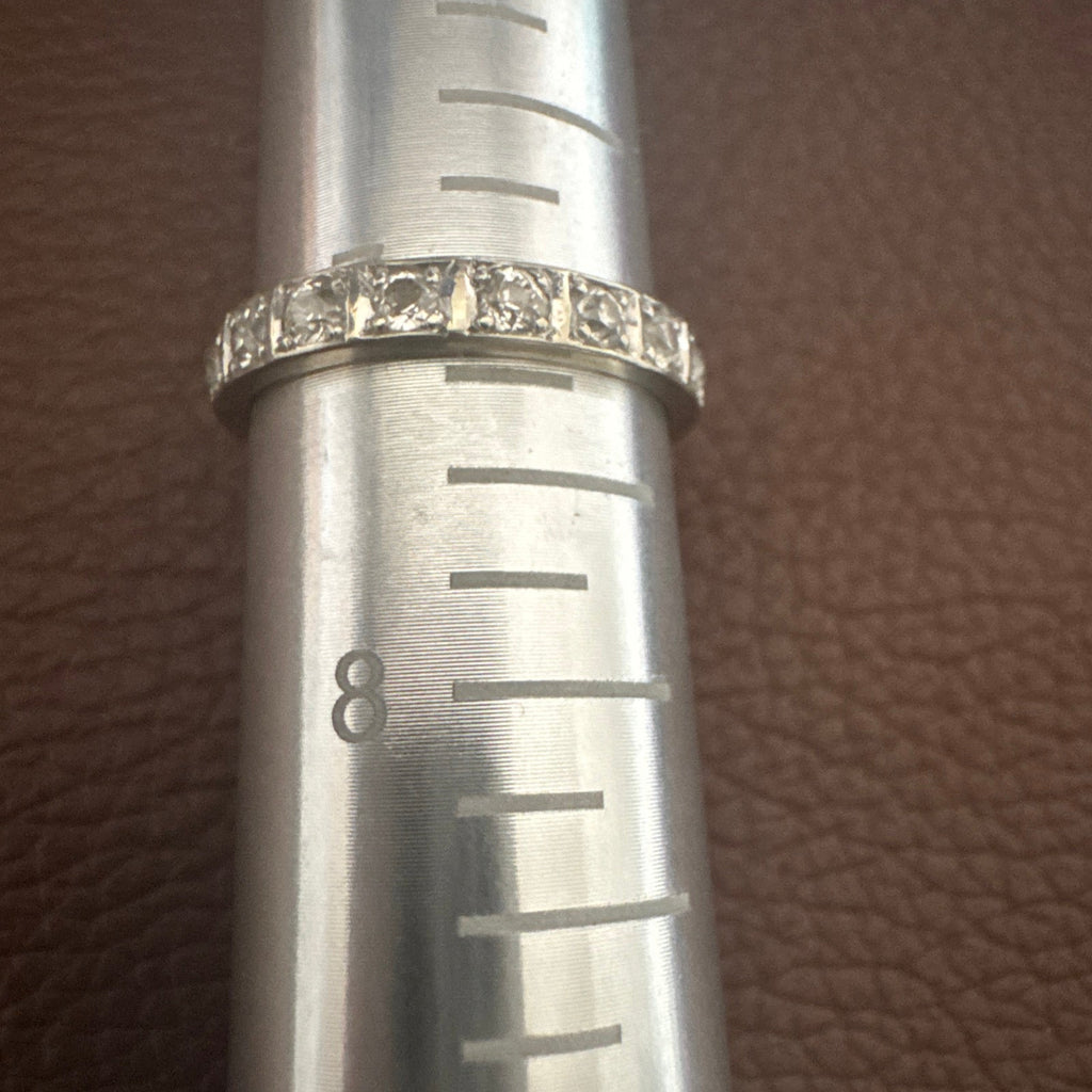 Old Diamond Cut 5/6th's Eternity Band 1.5cwt