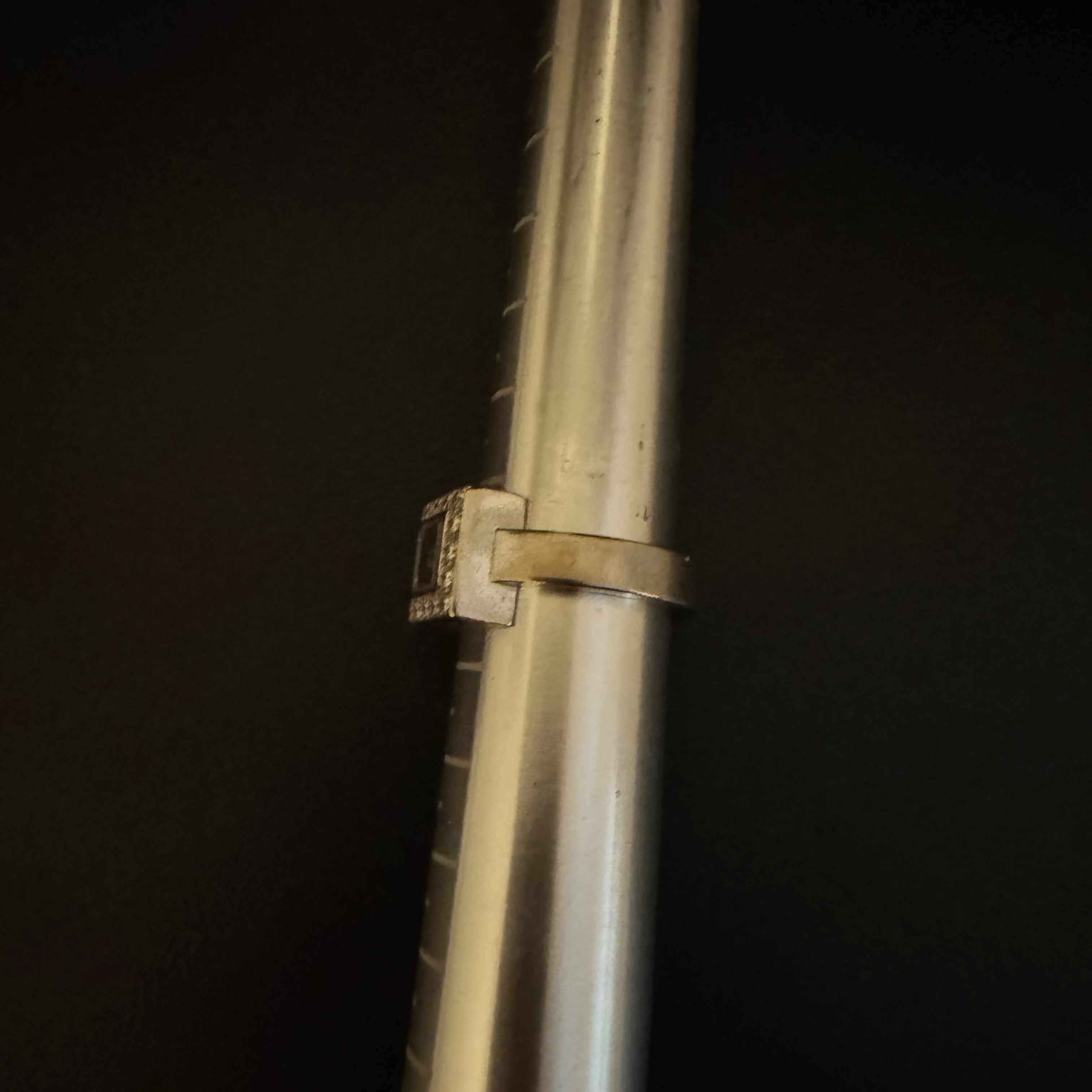 18k White Gold Chopard Diamond Square Ring