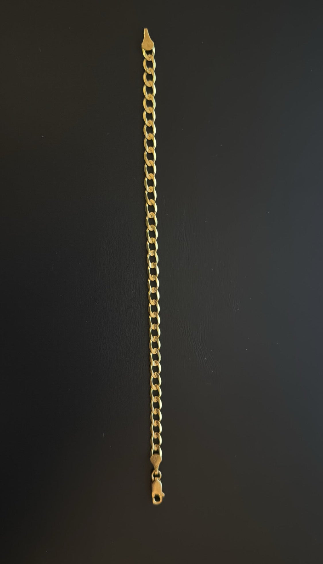 10k Cuban Link Bracelet