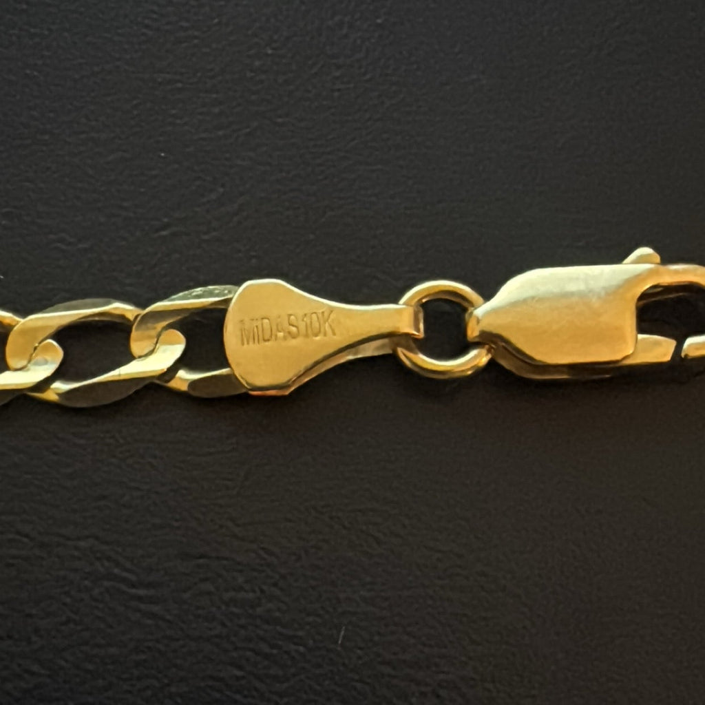 10k Cuban Link Bracelet