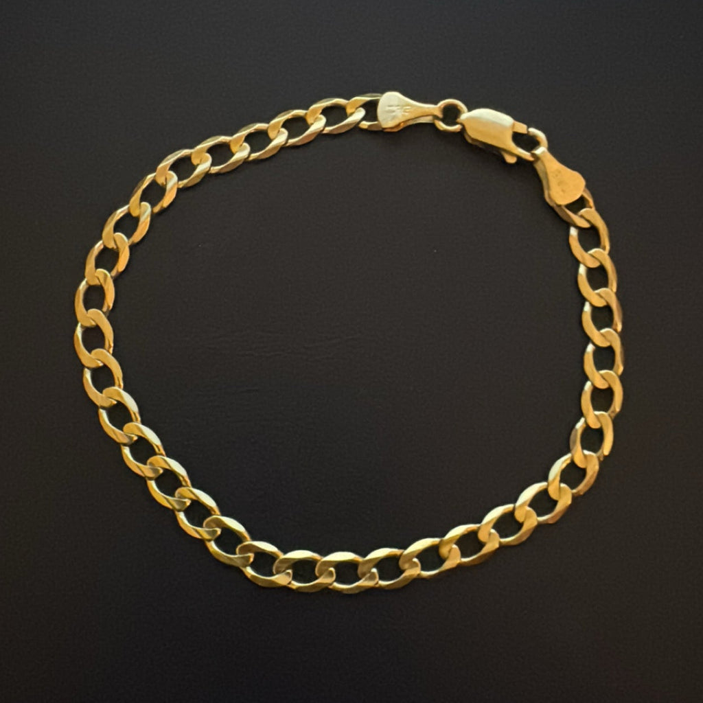 10k Cuban Link Bracelet