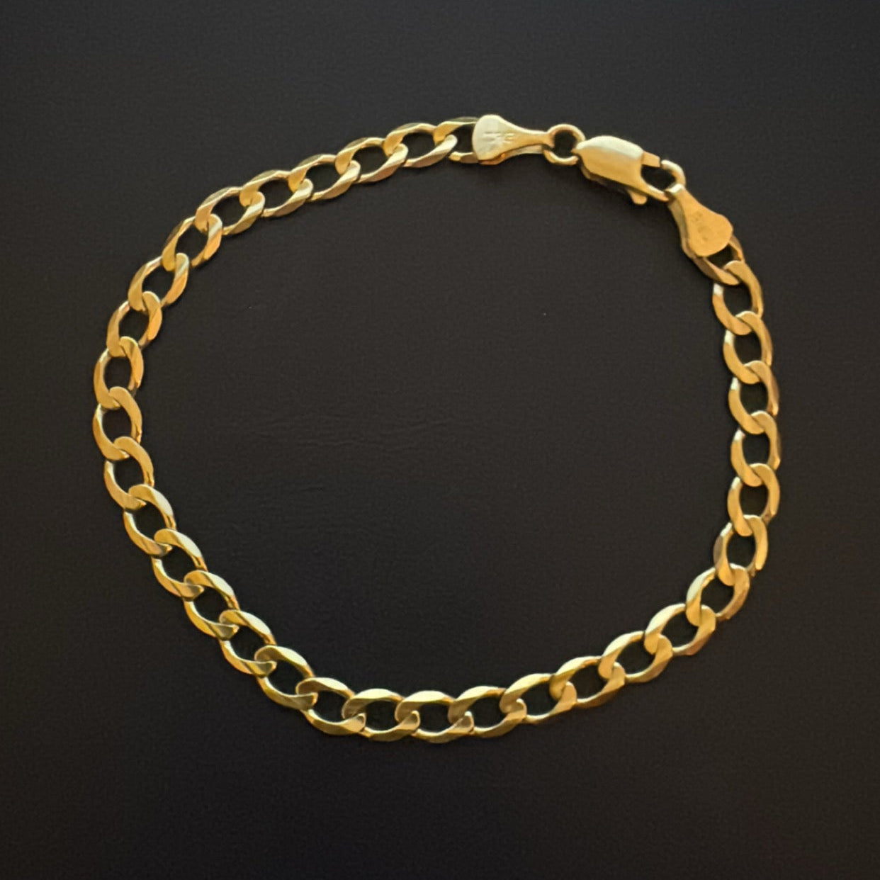 10k Cuban Link Bracelet