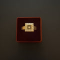 18k White Gold Chopard Diamond Square Ring