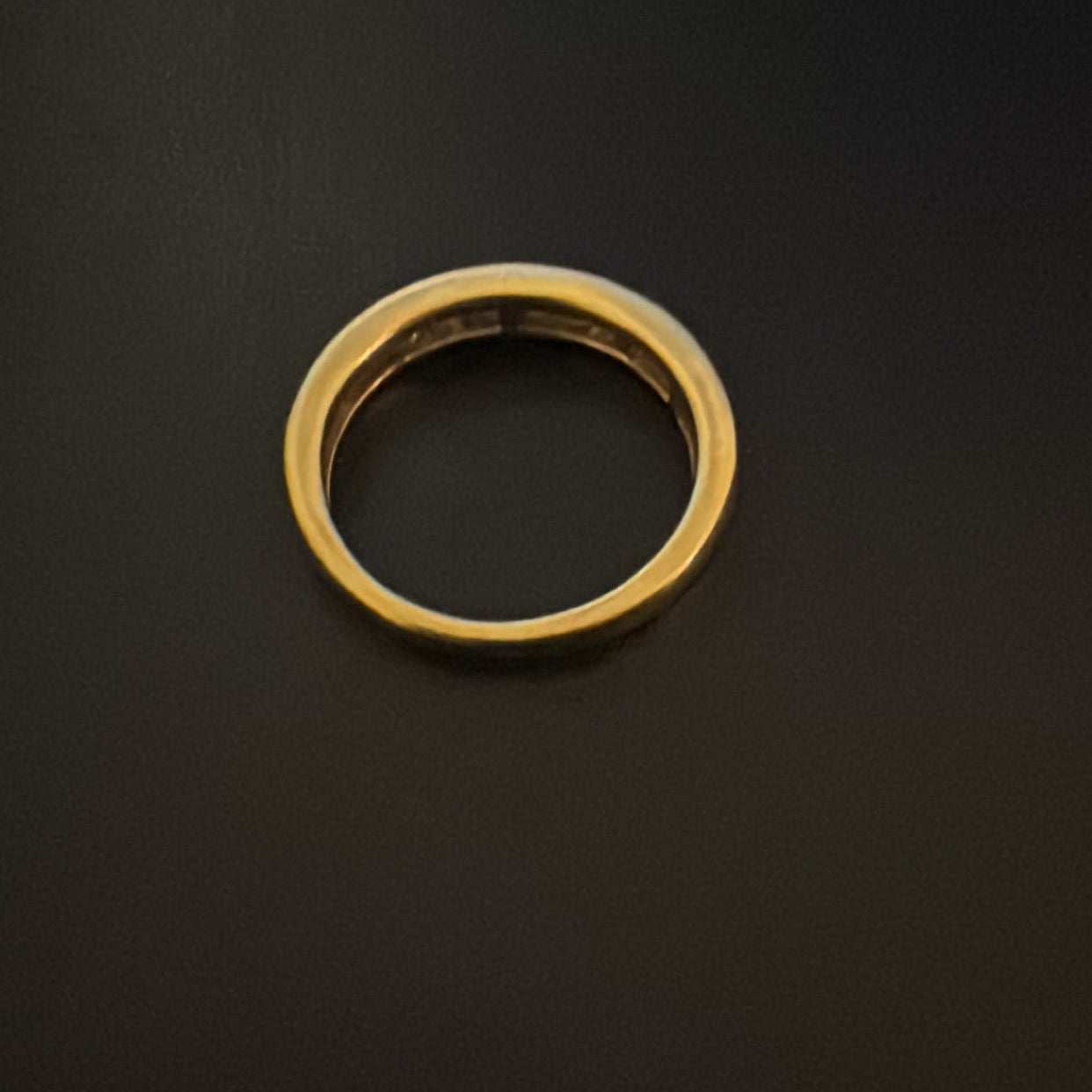 14k Gold Diamond Band