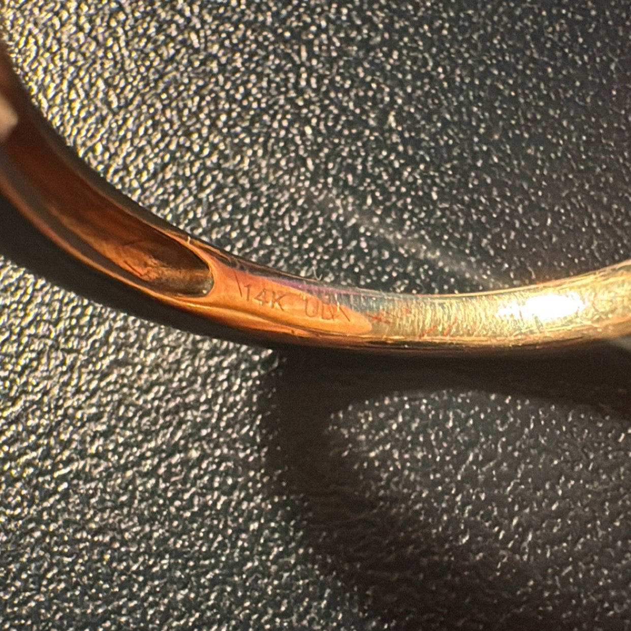 14k Gold Diamond Band